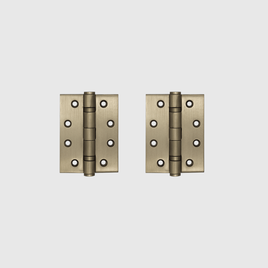 Brushed Gold Door Hinge (Sold as a Pair) - Zephra - Door HingeHINGE - BG