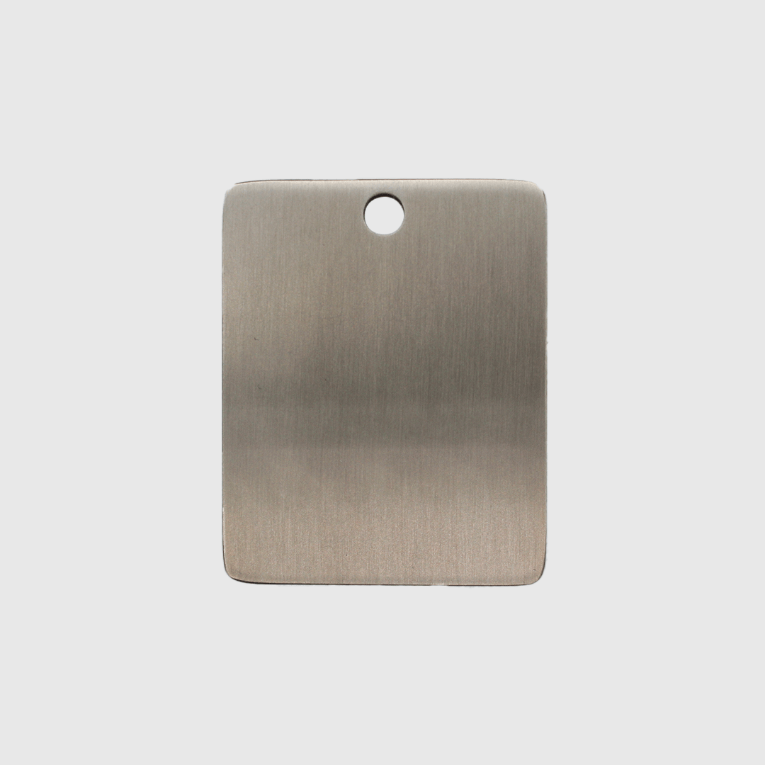 Brushed Nickel Colour Sample - Zephra - SampleSAMPLE - BN