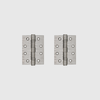 Brushed Nickel Door Hinge (Pair)