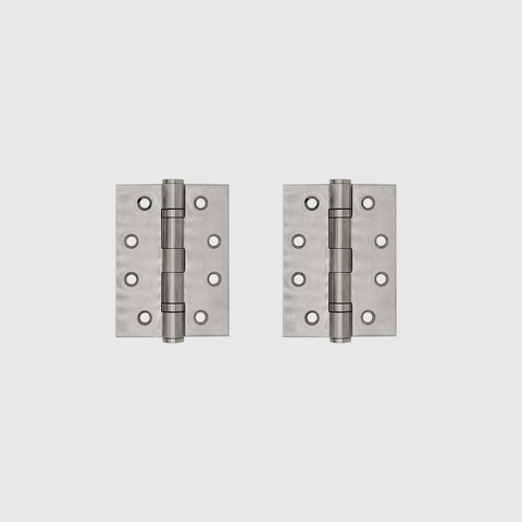 Brushed Nickel Door Hinge (Sold as a Pair)