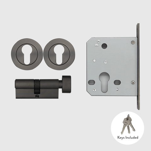 Gunmetal Mortice Lock