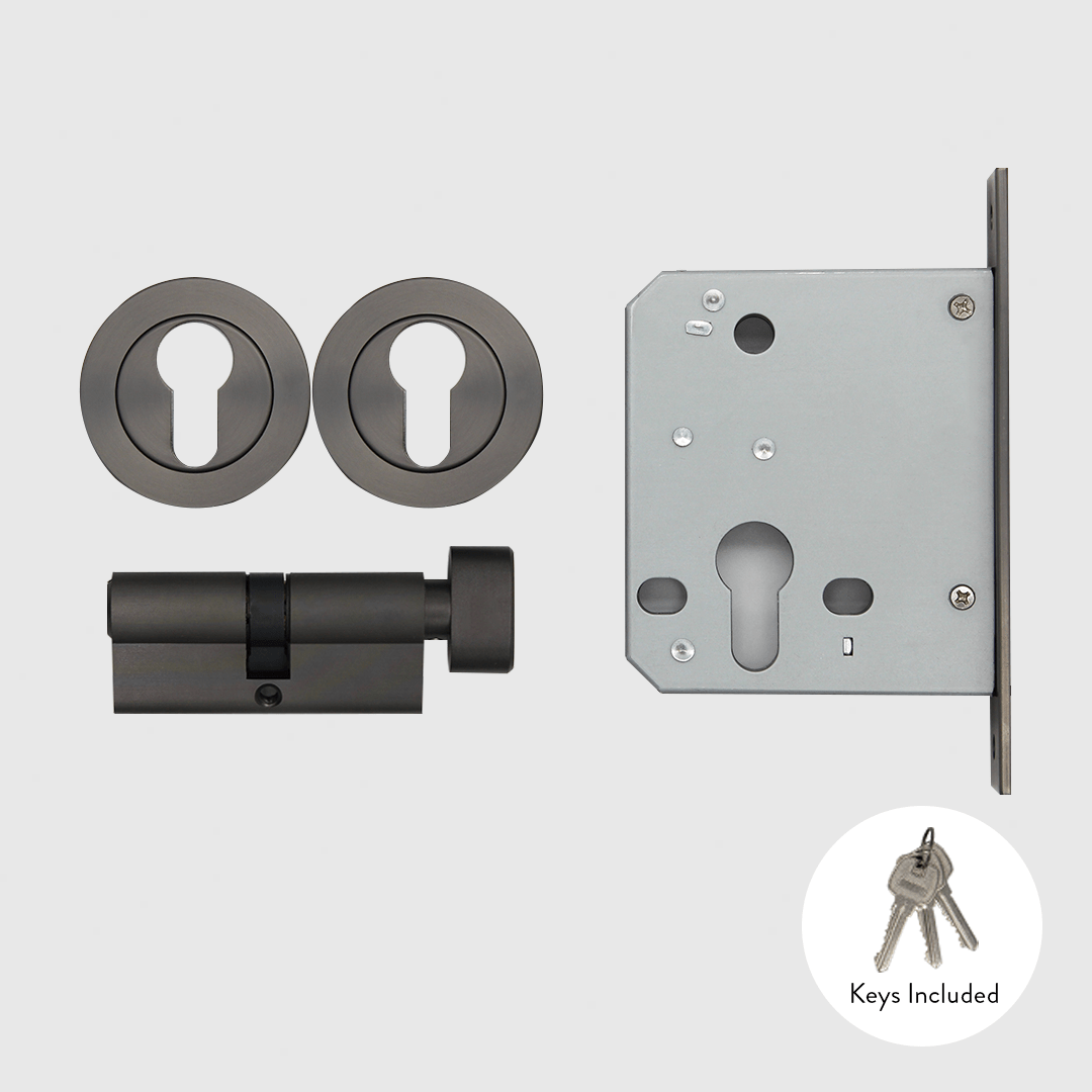 Gunmetal Mortice Lock - Zephra - Mortice LockML-GM