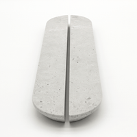 Hermes Grey Marble Cabinet Pull 320mm - Zephra - Cabinet HandleST - CP - 320 - HGM