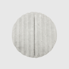 Hermes Grey Marble Fluted Circular Cabinet Pull Handle 160mm (Pair)