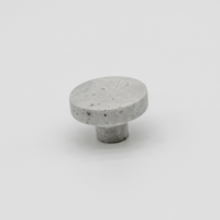 Hermes Grey Marble Round Cabinet Knob - Zephra - Cabinet HandleST-RNDCK-HGM