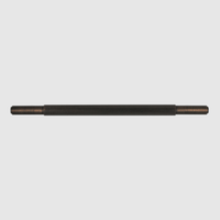 Knurled Aged Bronze Cabinet Handle - 270mm - Zephra - Large Cabinet HandleKN - CP - 270 - AB