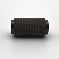Knurled Aged Bronze Cabinet Knob - Zephra - Cabinet KnobKN - CP - AB