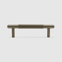 Knurled Brushed Gold Cabinet Handle - 170mm - Zephra - Small Cabinet HandleKN - CP - 165 - BG