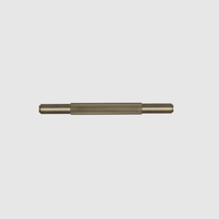 Knurled Brushed Gold Cabinet Handle - 170mm - Zephra - Small Cabinet HandleKN - CP - 165 - BG