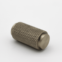 Knurled Brushed Gold Cabinet Knob - Zephra - Cabinet KnobKN - CP - BG