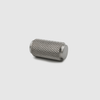 Knurled Brushed Nickel Stainless Steel Cabinet Knob