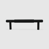 Knurled Matte Black Cabinet Handle - 170mm