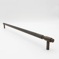 Linear Aged Bronze Cabinet Pull - 500mm - Zephra - Cabinet HandleLIN-CP-500-AB
