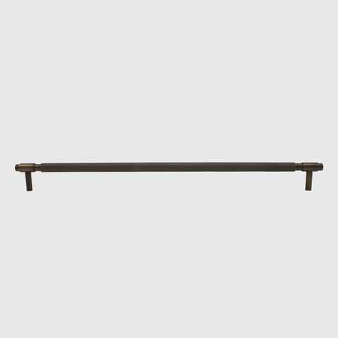 Linear Aged Bronze Cabinet Pull - 500mm