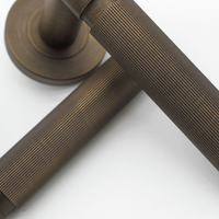 Linear Aged Bronze Door Handle - Zephra - Door HandleLIN - DH - AB