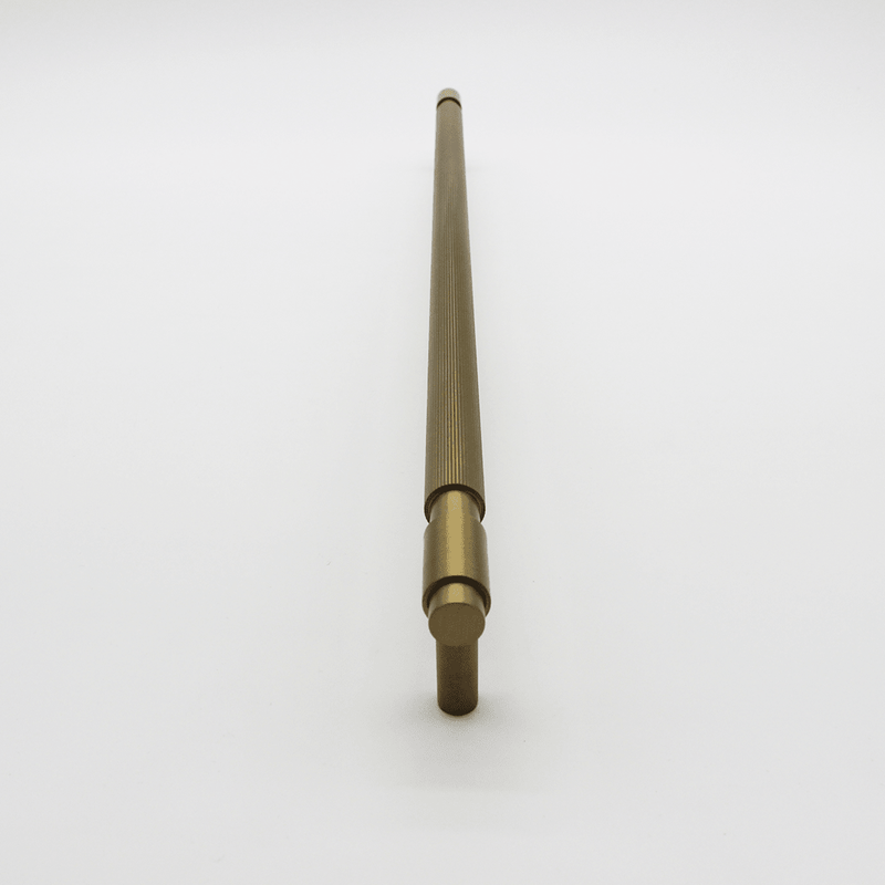 Linear Brushed Gold Stainless Steel Cabinet Pull Handle 500mm detail