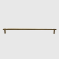 Linear Brushed Gold Cabinet Pull - 500mm - Zephra - Cabinet HandleLIN-CP-500-BG