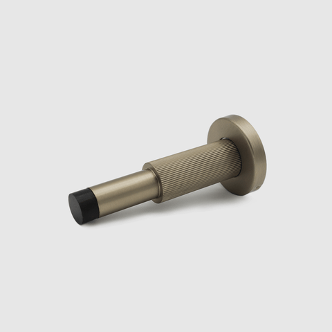 Linear Brushed Gold Door Stop