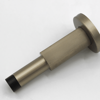 Linear Brushed Gold Door Stop - Zephra - Door StopLIN - DS - BG
