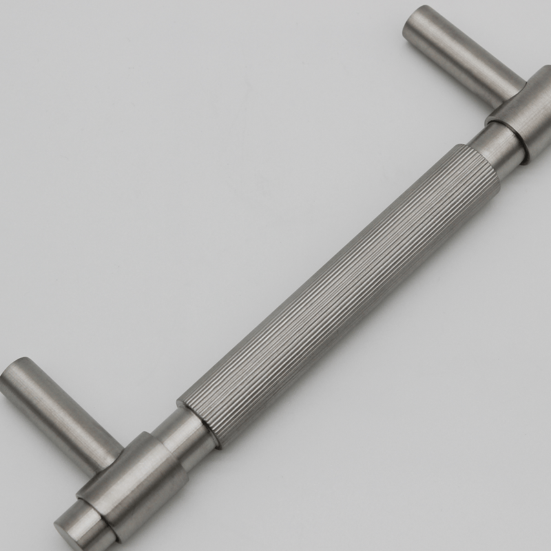 Linear Brushed Nickel Stainless Steel Cabinet Pull Handle 165mm detail
