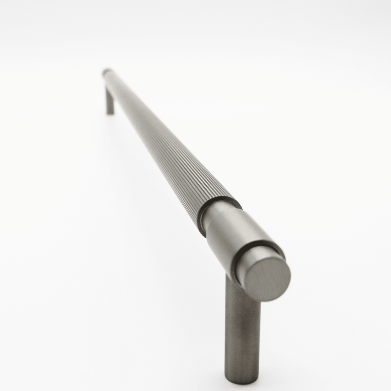 Linear Brushed Nickel Stainless Steel Cabinet Pull Handle 500mm detail