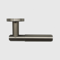 Luma Brushed Nickel Door Handle - Zephra - Door HandleLUM-DH-BN