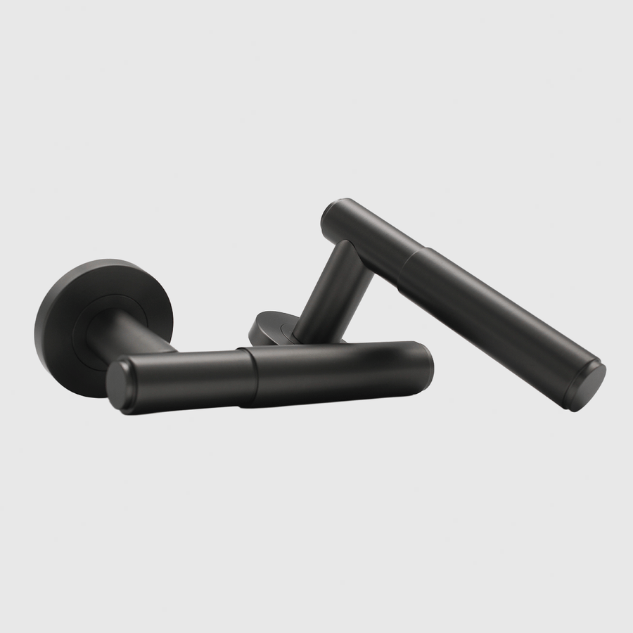 Luma Gunmetal Door Handle - Zephra - Door HandleLUM-DH-GM