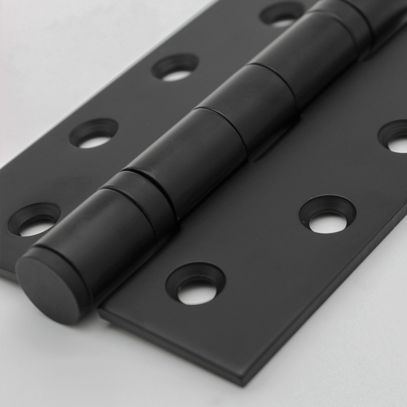 Matte Black Door Hinge (Sold as a Pair) detail