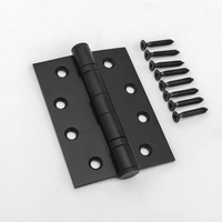 Matte Black Door Hinge (Sold as a Pair) - Zephra - Door HingeHINGE - MB