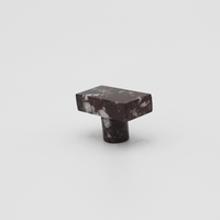 Rosso Levanto Rectangular Cabinet Knob - Zephra - Cabinet HandleST-RCK-R