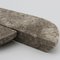 Silver Travertine Cabinet Pull 160mm (Sold as Pair) - Zephra - Cabinet HandleST-CP-160-STV