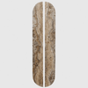 Silver Travertine Stone Cabinet Pull Handle 500mm (Pair)