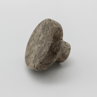 Silver Travertine Round Cabinet Knob - Zephra - Cabinet HandleST-RNDCK-STV