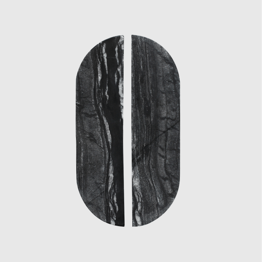 Silver Wave Marble Cabinet Pull 160mm - Zephra - Cabinet HandleST - CP - 160 - SWM
