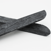 Silver Wave Marble Cabinet Pull 320mm - Zephra - Cabinet HandleST - CP - 320 - SWM