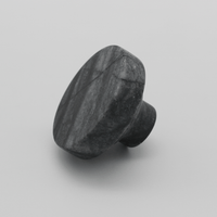 Silver Wave Marble Round Cabinet Knob - Zephra - Cabinet HandleST-RNDCK-SWM