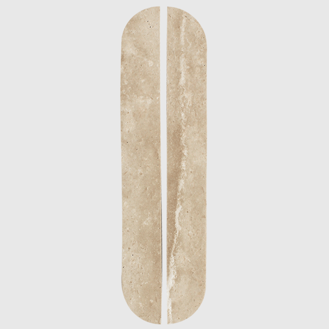 Travertine Cabinet Pull 500mm (Sold as Pair) - Zephra - Cabinet HandleST-CP-500-TV