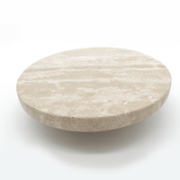 Travertine Circular Entry Pull 200mm - Zephra - Door PullST - CEP - 200 - TV