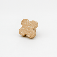 Travertine Clover Cabinet Knob - Zephra - Cabinet HandleST-CLCK-TV