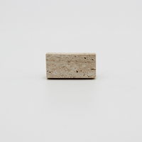 Travertine Rectangular Cabinet Knob - Zephra - Cabinet HandleST-RCK-TV