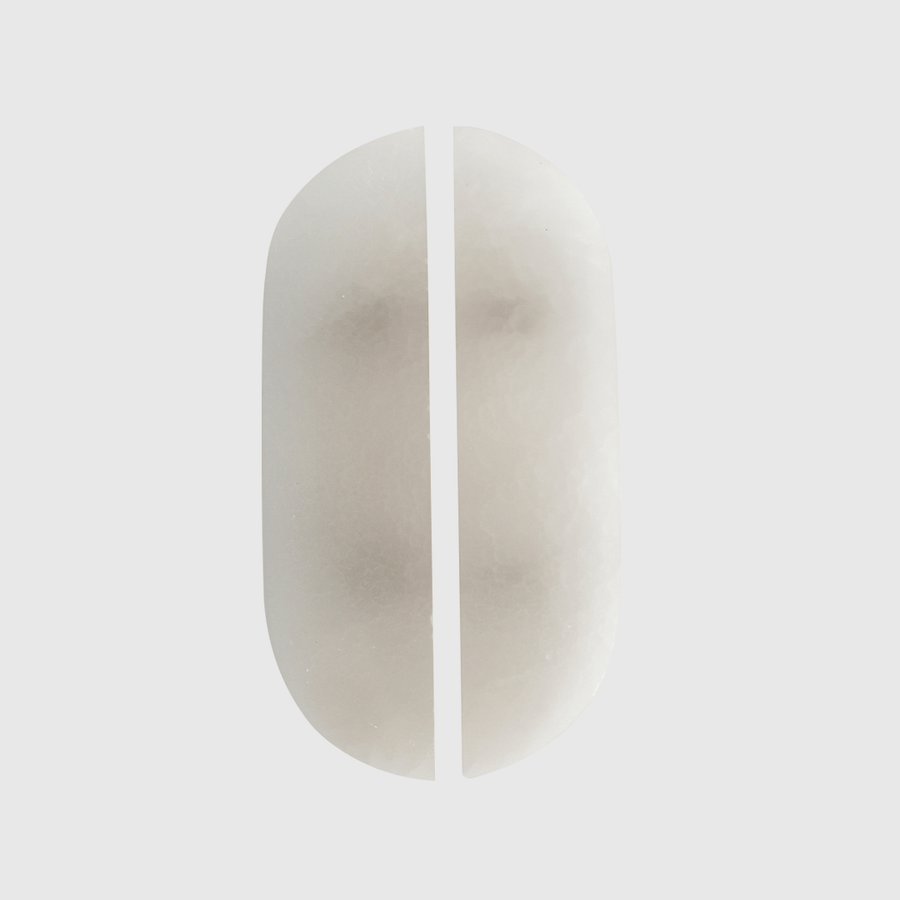 White Onyx Cabinet Pull 160mm - Zephra - Cabinet HandleST - CP - 160 - WO