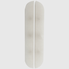 White Onyx Cabinet Pull Handle 500mm (Pair)