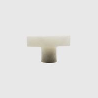 White onyx Rectangular Cabinet Knob - Zephra - Cabinet HandleST-RCK-WO