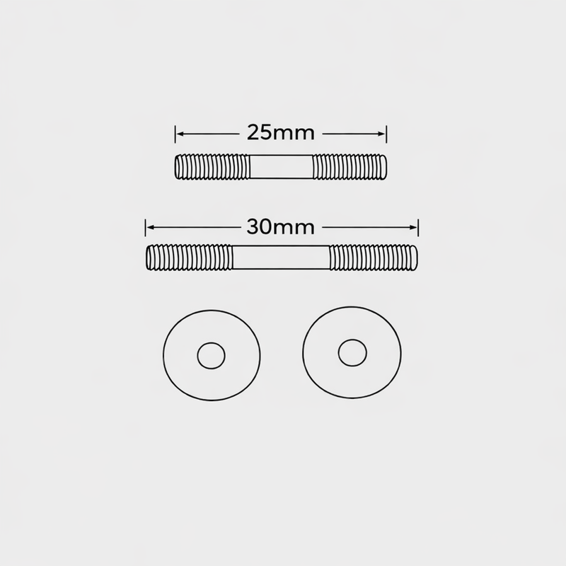 Stone Shower Screen Kit detail