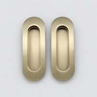 Brushed Gold Passage Cavity Slider