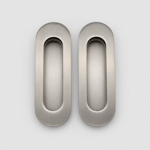 Brushed Nickel Passage Cavity Slider