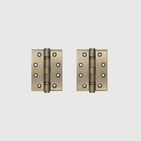 Brushed Gold Door Hinge (Sold as a Pair) - Zephra - Door HingeHINGE - BG