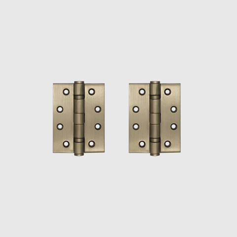 Brushed Gold Door Hinge (Pair)