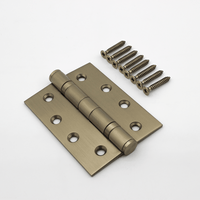 Brushed Gold Door Hinge (Sold as a Pair) - Zephra - Door HingeHINGE - BG