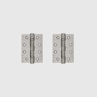 Brushed Nickel Door Hinge (Sold as a Pair) - Zephra - Door HingeHINGE - BN